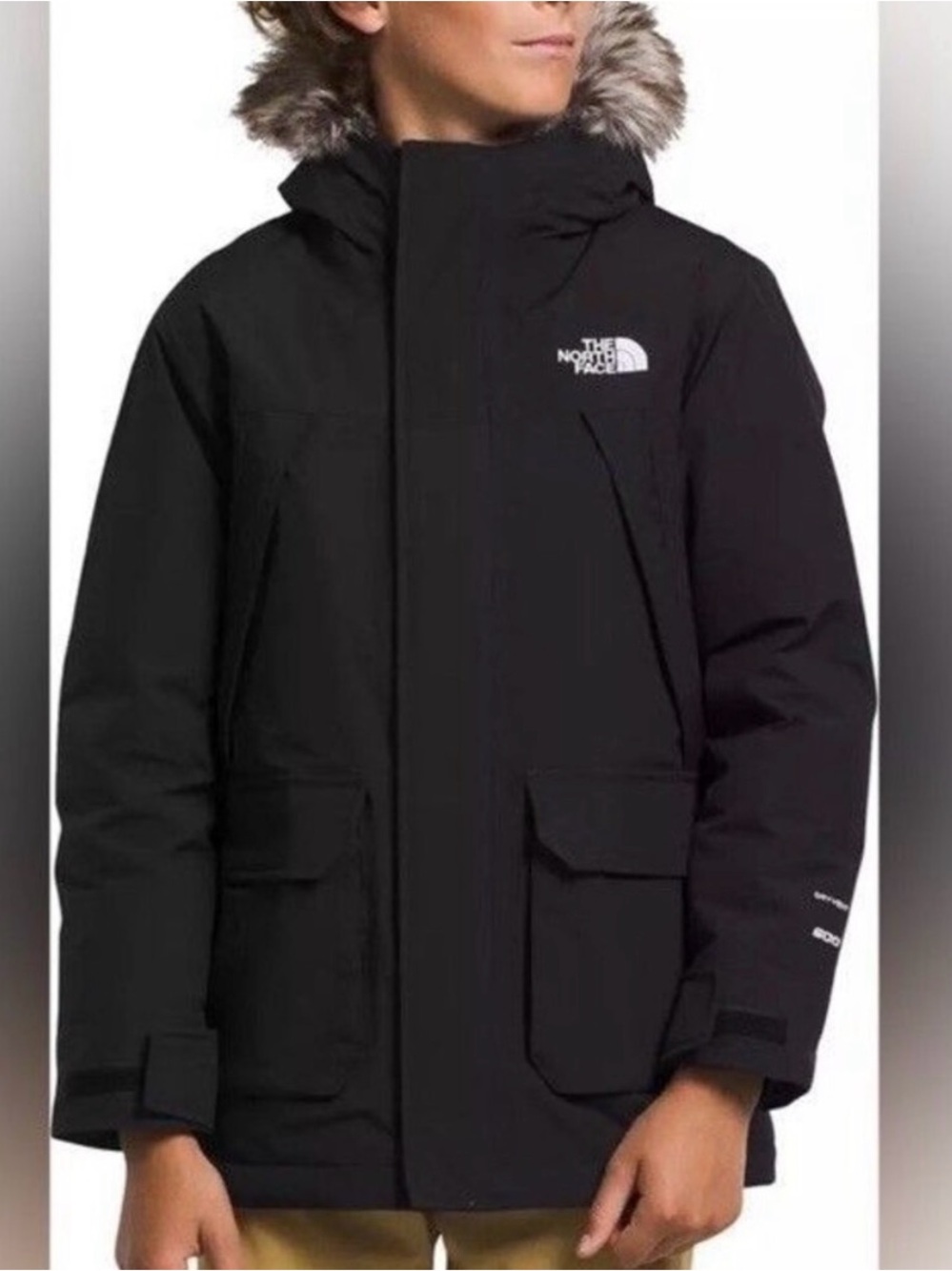 The North Face Boys' McMurdo Parka: size small 7/8